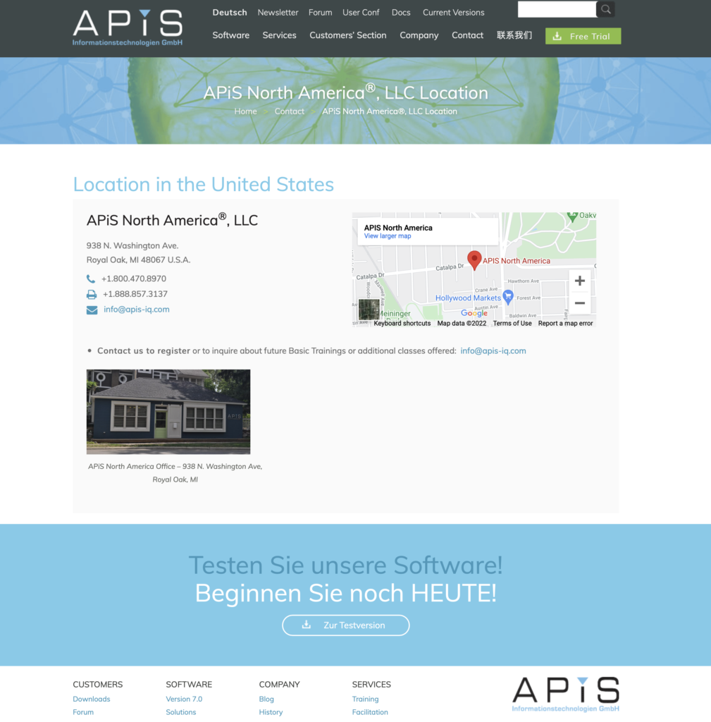 APIS IQ Michigan