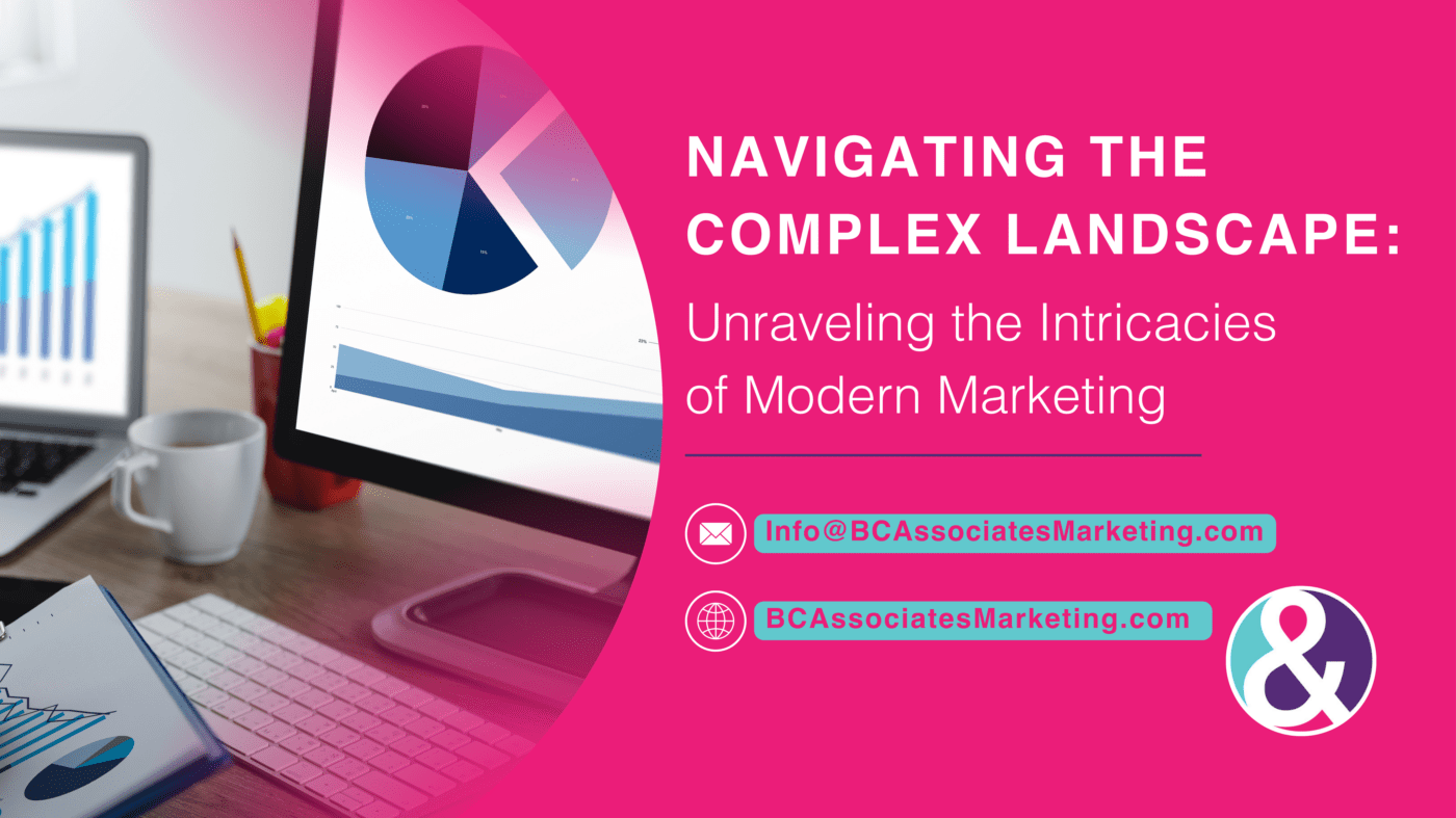 Navigating the Complex Landscape: Unraveling the Intricacies of Modern Marketing - BC 